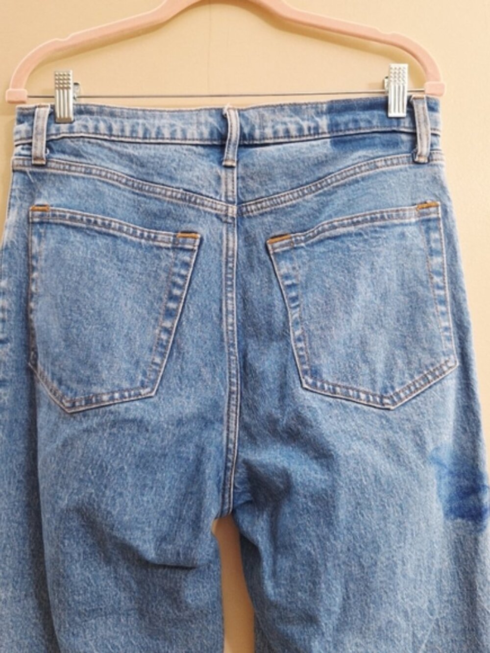 Abercrombie & Fitch The 90’s Straight Ultra High Rise Mom Jeans 30/10 - Picture 5 of 10